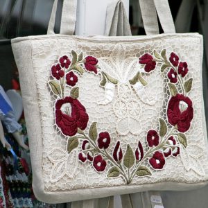 Golden Embroidery Print-2