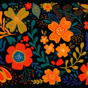 Golden Embroidery _ Print-121q