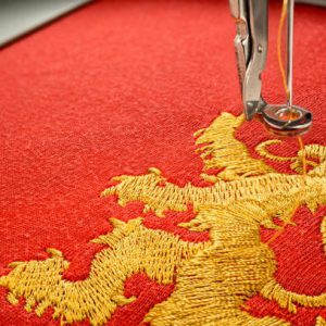 Golden Embroidery _ Print-212w