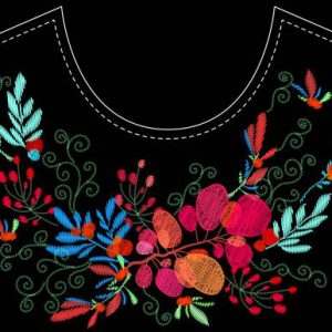 Golden Embroidery _,. Print-2