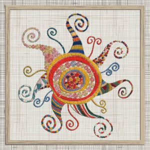 Golden Embroidery _Print..-